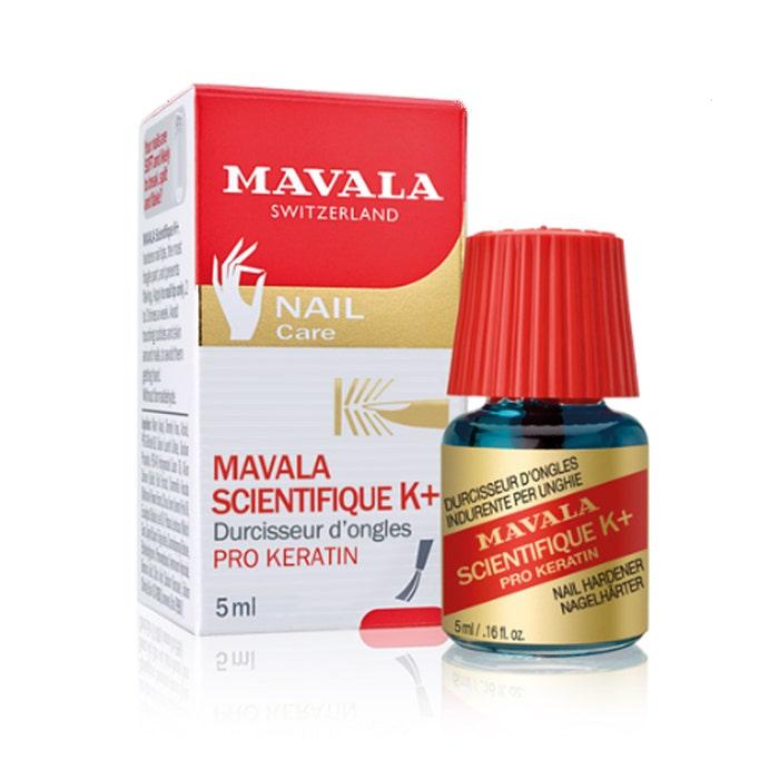 MAVALA Scientifique K+ Nail Hardener – Strengthens Weak, Soft & Brittle Nails Fast